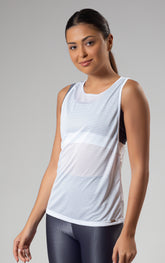 Regata Cavada Listras Branca