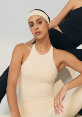 Top Lume Costas Abertas Off White