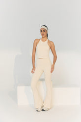 Calça Flare Lume Off White
