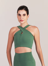 Top Purificar Verde Sálvia