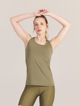 Regata Feminina Sun Verde Folha