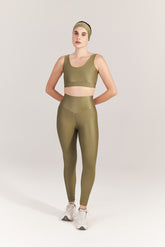 Calça Legging New Thay Verde Folha