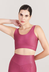 Top Thay Reto Rosa Seco