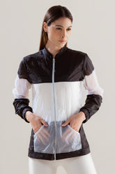 Corta Vento Tune Preto/Branco