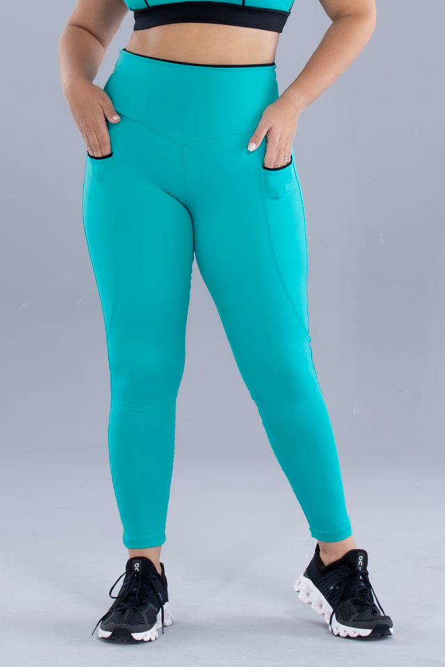 Calça Beat Impact Verde Água