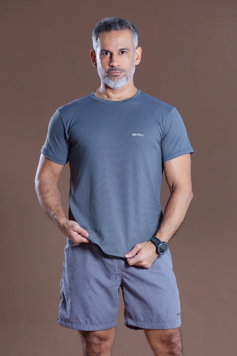 Camisa Masculina Air Cinza