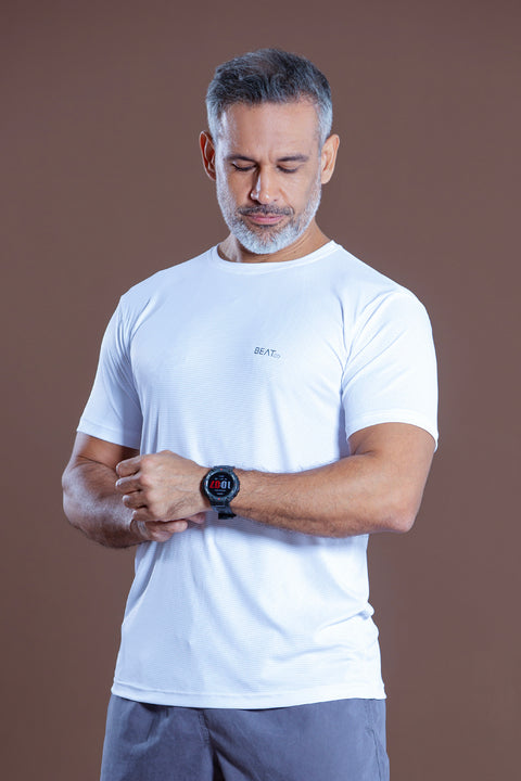 Camisa Masculina Light Retas Branca