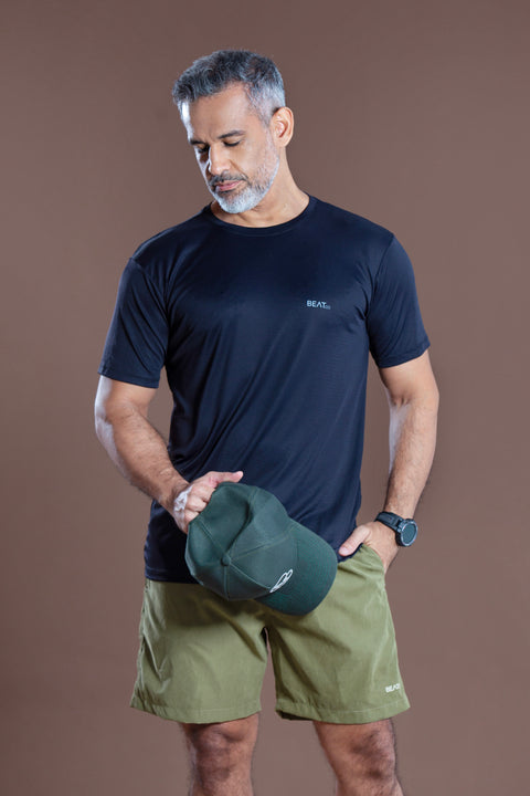 Camisa Masculina Light Retas Preta