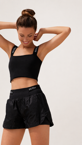 Short Feminino Run Pro Preto