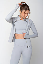 Casaco Manga Longa Synclife Cinza