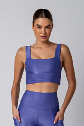 Top Faixa Com Alça Thay - Lilás