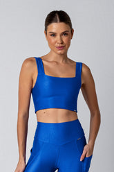 Top Faixa Com Alça Thay - Azul Royal