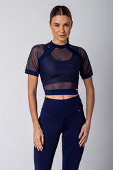 Cropped Telado Marinho