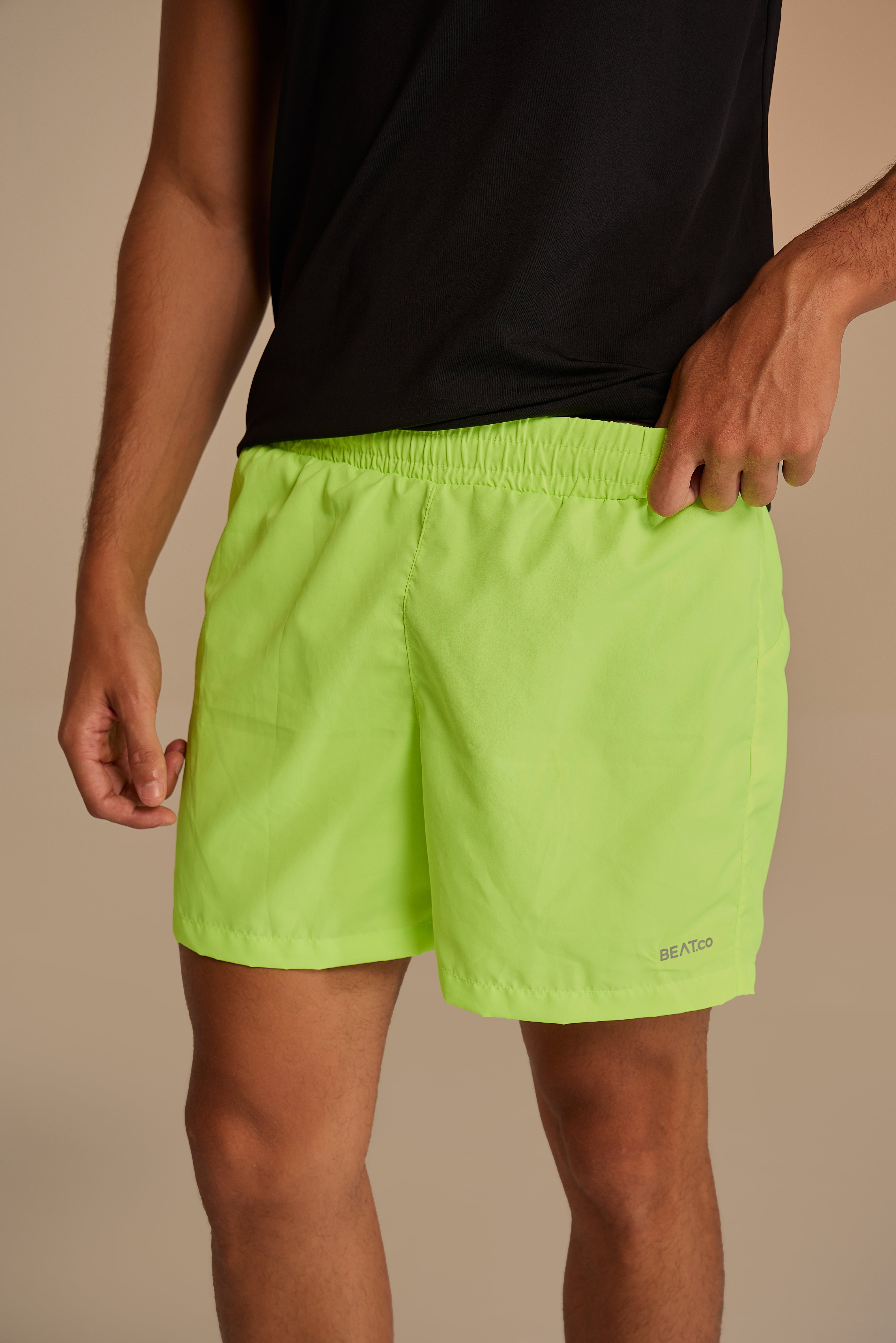 Short Masculino Easytide Simples Verde Neon