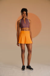 Short saia Summer Laranja