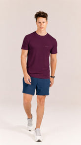 Camiseta Masculina Speed Vinho