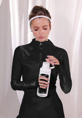 Casaco Cropped Inspire Preto