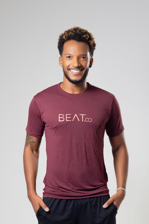 Camisa Masculina Slim City Vinho
